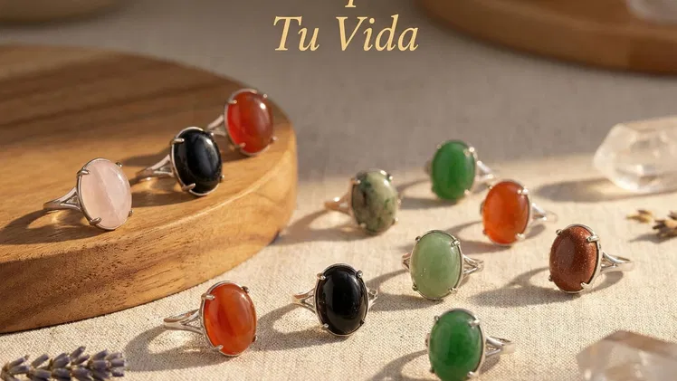 💍 Anillos Elegantes con Piedras Semipreciosas. ✨ Aceptamos pago por transferencia 💳