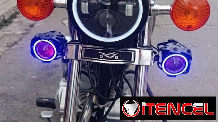 ‼️PANTALLAS LED DE ALTA DENCIDAD CON OJOS DE ANGEL (12 a 80 Vol)‼️ Dale un giro total a tu Suzuki o Triciclo‼️💯‼️