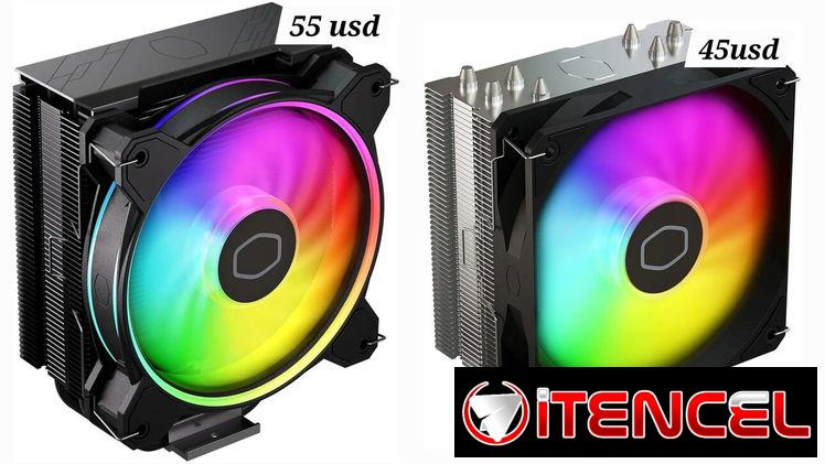 Disipador de Torre Cooler Master Hyper 212 Spectrum V3 ARGB en 45 usd con mensajería libre de costo