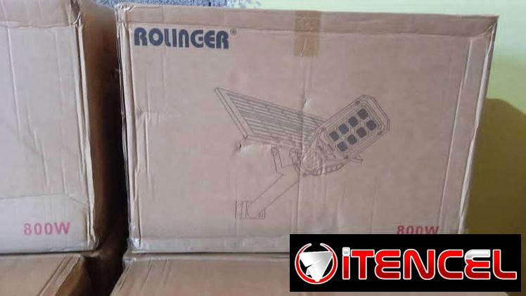 Lámpara solar 800 W con Panel — 110 USD– Alm Boyeros