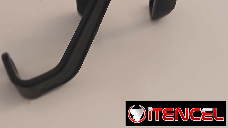 Soporte de celular para moto qué va en el soporte de espejos