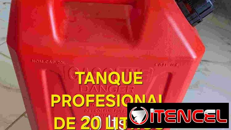 TANQUE DE GASOLINA PROFESIONAL PORTATIL DE 20 LITROS. NUEVO