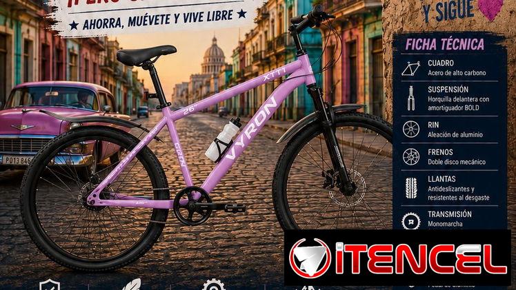 VYRON 🚴‍♀️ 𝐁𝐈𝐂𝐈𝐂𝐋𝐄𝐓𝐀 26″ 🚵‍♂️ VTV