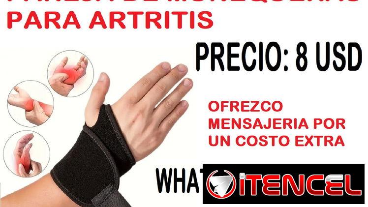 EN VENTA LA PAREJA DE MUÑEQUERAS DE ARTRITIS. TENEMOS MENSAJERIA ADICIONAL