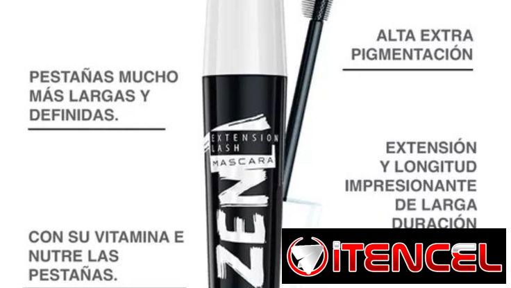 🖤• Máscara de Extensiones de Pestañas Zen. by Farmasi