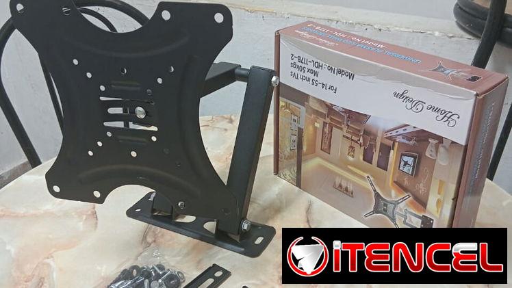 Soporte de Pared Artículado para TV 14″-55″, Garantía de 7 días, Entrega por un mínimo costo adicional para toda La Haba