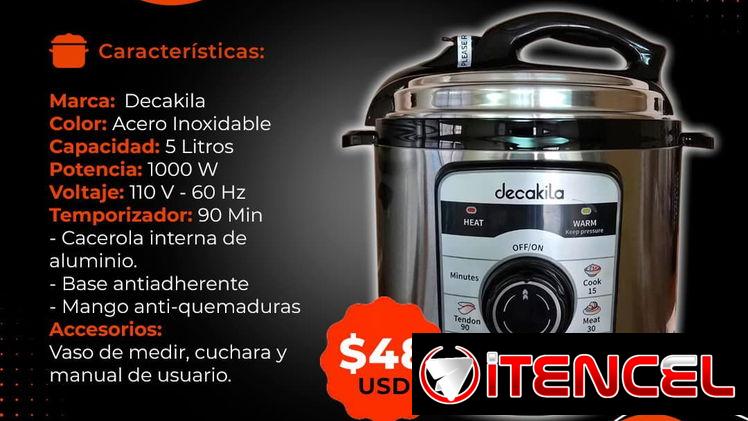🥘 REINA 🥘 OLLA REINA MULTIFUNCIÓN DECAKILA 5 LITROS. MENSAJERÍA CON FACTURA Y GARANTÍA. TLF 54833699