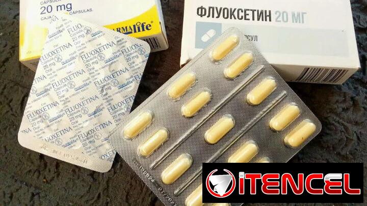 Venta de Fluoxetina. Blíster de 14 tabletas de 20 MG en 2500 pesus