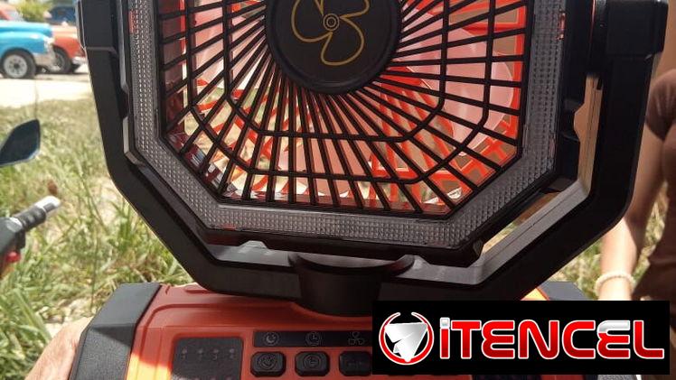 Ventilador Recargable F6