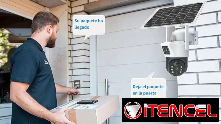 Cámara Solar/2 visores/ 8 Mpx/wifi/