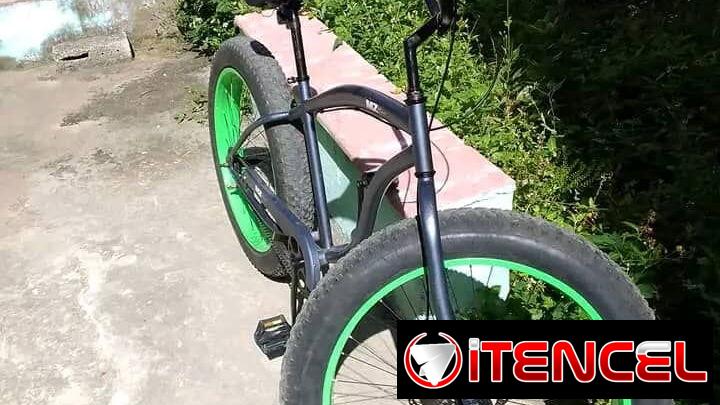 YAGU * Bicicleta FAT BIKE MZ verde 26″