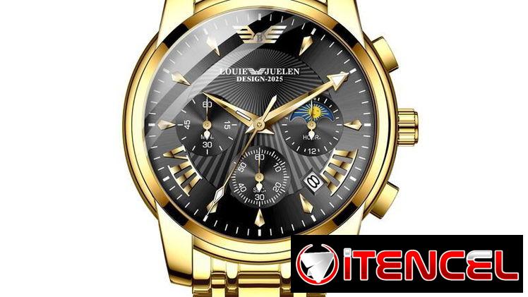 ⌚ Reloj LOUIEJUELEN Elegance Pro Automático 40mm – Movimiento Suizo – Cristal de Zafiro – Nuevo