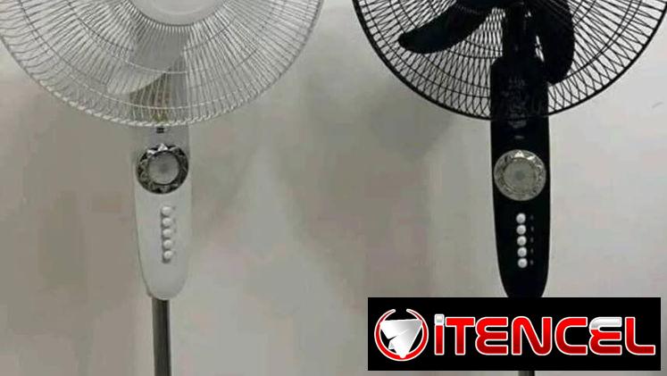Ventilador Recargable 16 pulgadasde de Pedestal marca Milexus Batería Litihum duración 8 horas Precio $85 USD Transporte