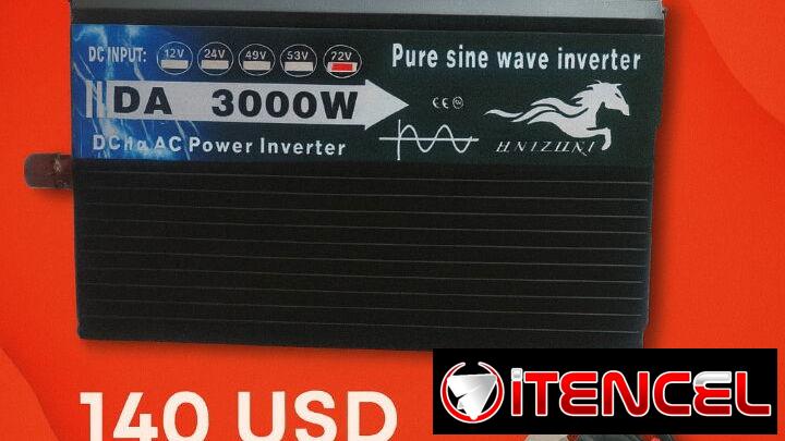 QUÉ EL APAGÓN TE PREOCUPE MENOS CON EL Inversor de 72 volt. Solución al apagón