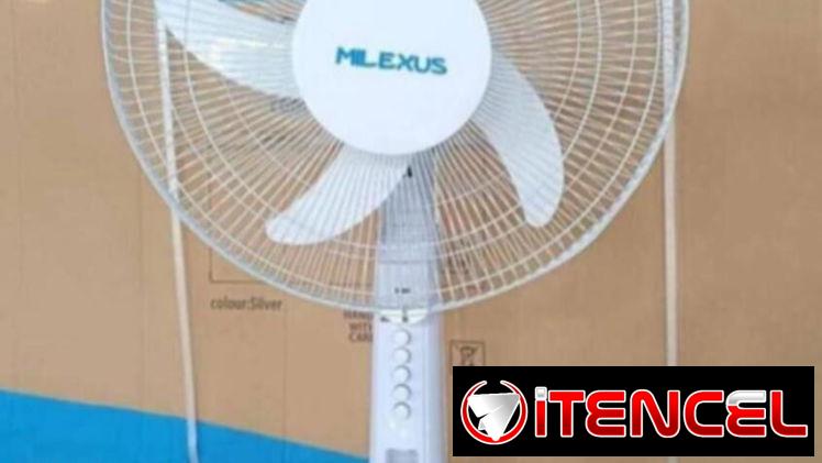 Ventilador recargable de mesa Milexus