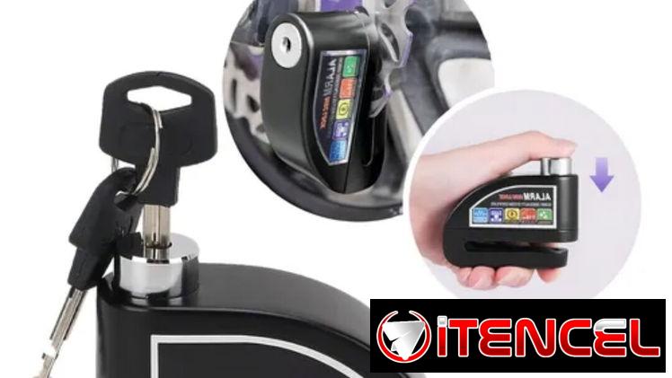 Alarma y candado inteligente para bici moto moto bicicleta