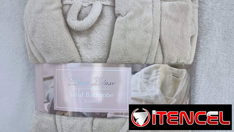 Albornoz.  Bata de baño