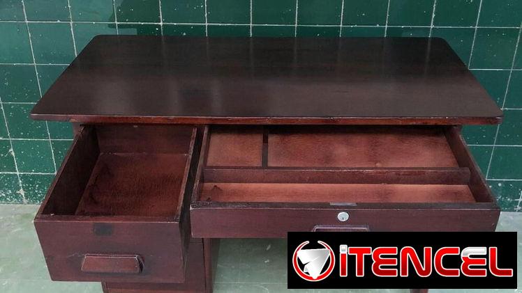 ⚜️ Buró antiguo restaurado • Entrega incluida 🚛