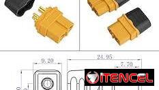 🔌⚡ CONECTORES XT60 – ALTA CORRIENTE Y CONEXIÓN SEGURA 🔋