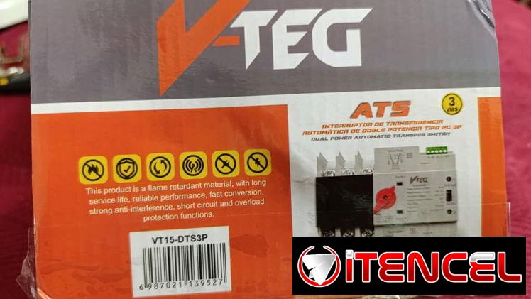 Tranfer automático para plantas electricas y estaciones de carga