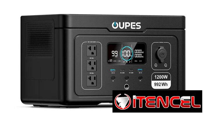 1200W – ESTACIÓN DE ENERGÍA OUPES 3600WP/1200WN CON 992WH. FACTURA Y GARANTIA. TL 54833699