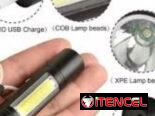 Lámparas LED recargables de bolsillo varios usos y linternitas LED recargables