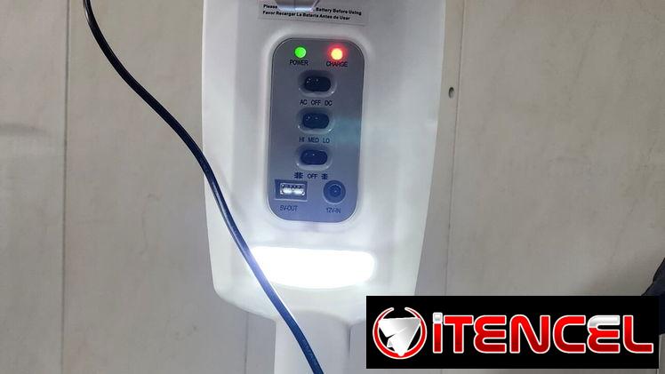 Ventilador Recargable marca Sankey