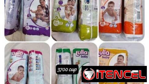 Culeros de Bebé, toallas húmedas,  compotas…