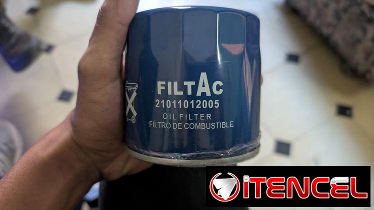 Filtro de aceite rosca 3/4
