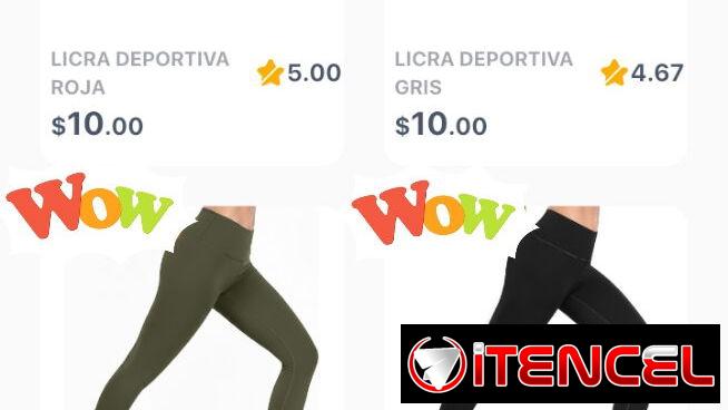 Top y licras deportivas