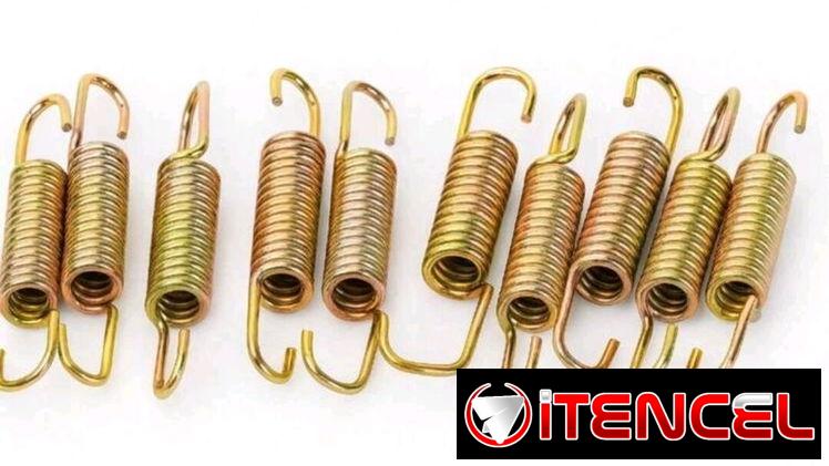 Muelles para los burros y patas laterales de las motos
