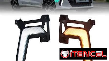 Hyundai grand i10 2024-2025 neblineros con drl para más info contactar por WhatsApp
