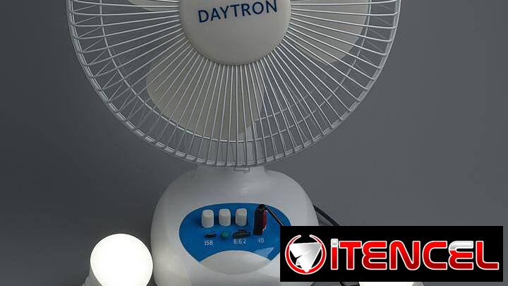 VENTILADOR DE MESA RECARGABLE NUEVOS EN CAJA