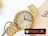 RELOJ CITIZEN ECODRIVE WEEKENDER (EM0752-54P) DE MUJER , NUEVO A ESTRENAR , 35MM EN ACERO INOXIDABLE DORADO  58049738