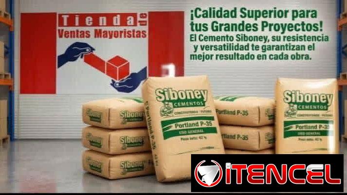 Cemento Siboney original 💯 sellado