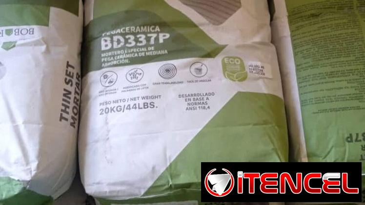 Cemento cola y blanco