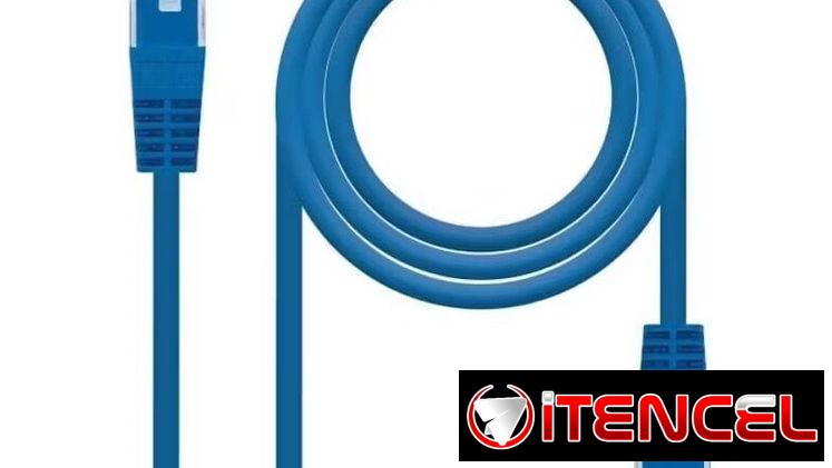Cable Red Ethernet RJ45 CALIDAD Azul 1 Metro Para Computadora Laptop PC Internet Conexión Router NUEVO