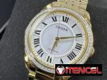 CITIZEN ECODRIVE AREZZO DE MUJER (EM0882-59A) DORADO CON PIEDRAS DE 32MM ,CRISTAL DE ZAFIRO Y ACERO INOXIDABLE  58049738