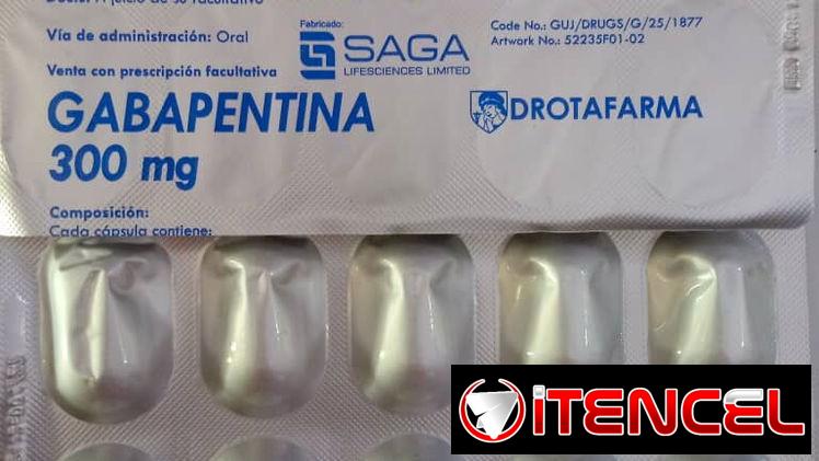 Gabapentina 300mg blister de 10 tabletas