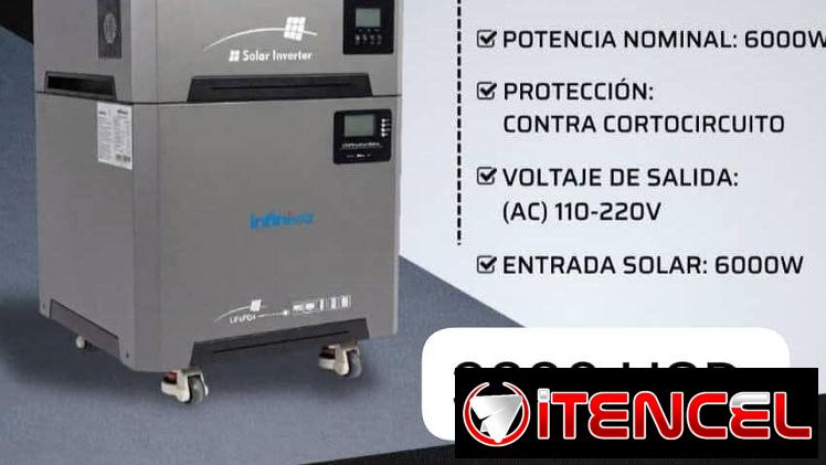 Inversor 6Kw Batería 15K