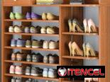 📢 Zapateras modernas de madera con gaveta incluida para medias. Importadas