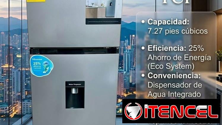 Refrigerador de 7.27 pies con dispensador HISENSE 335 USD