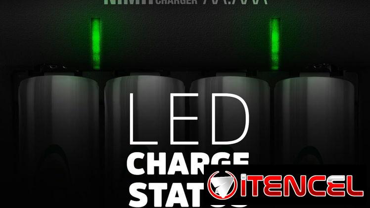🔋 Cargador Energizer AA/AAA con 4 Pilas Recargables Incluidas Pantalla LED Envío* + Garantía**