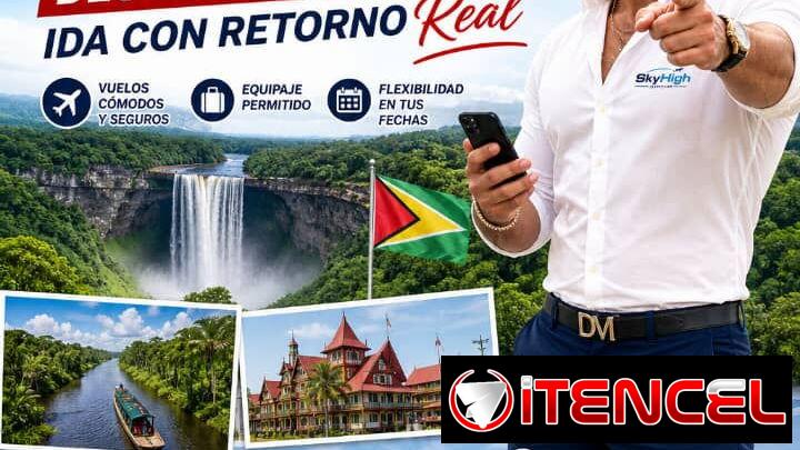 Viajes a Guyana, Venezuela, Dominicana