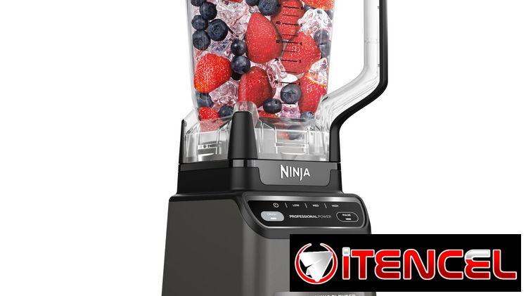 BATIDORA NINJA PROFESIONAL BR201AMZ 1200W (110V/60Hz) TOTAL CRUSHING TECHNOLOGY JARRA TRITAN 2.1L AUTO-IQ NUEVA 59030040