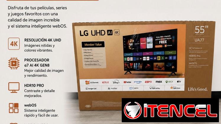 TV de 32” – 55” ( modelos 2025 ) LG , Samsung , Hisense ( Las mejores marcas )