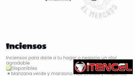 Vendo inciensos. varios aromas disponibles. 20 unidades.