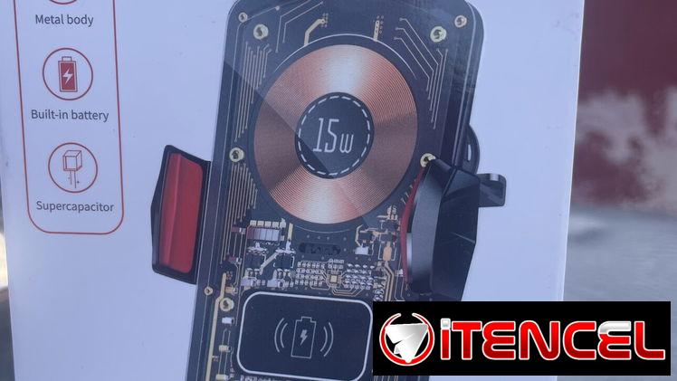 Porta celular de carga inalámbrica para motos y carros