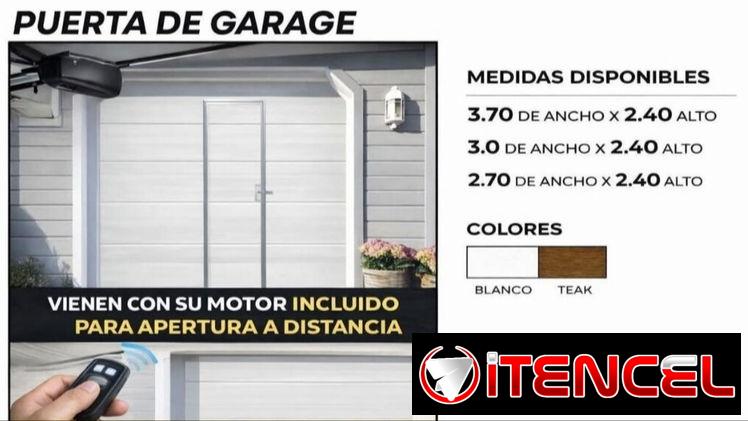 Puertas seccionales para garage