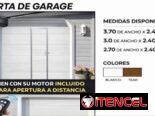 Puertas de garaje varias medidas con paso peatonal ♨️